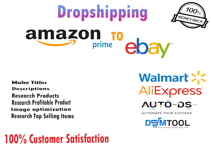do amazon to ebay dropshipping top listings