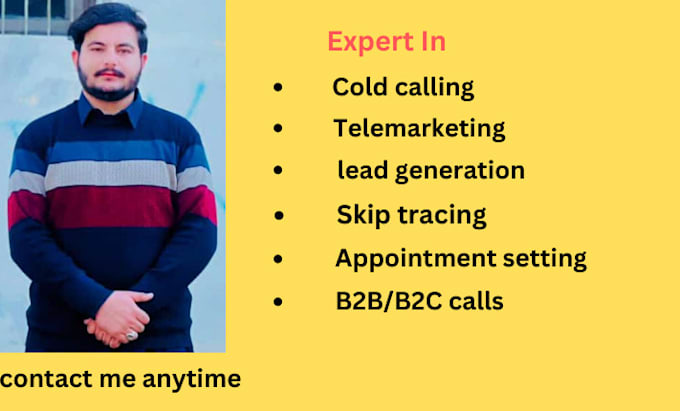 do cold calling,telemarketing and lead generation