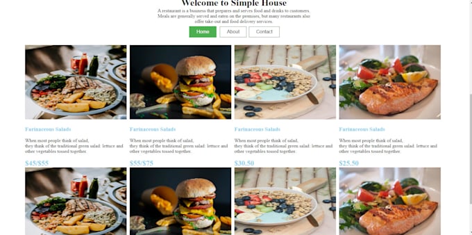 Create amazing web pages using html and css by Dataexpert2946 | Fiverr