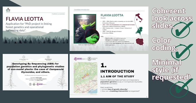 design beautiful academic presentations for projects, meetings and conferences