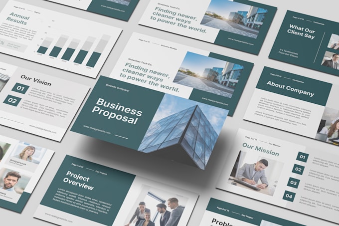make custom powerpoint PPT presentations and template slides