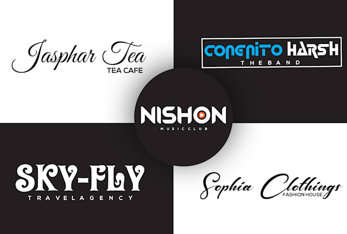 do creative and modern handwritten signature, scripted and font logo design