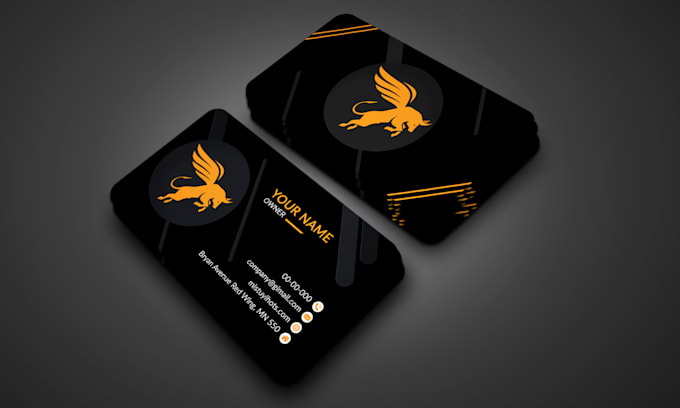 do custom minimalist luxury business card design