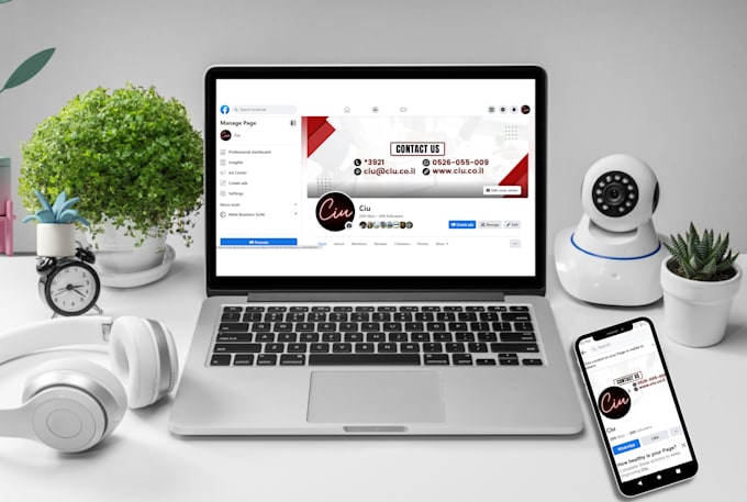 do facebook business page setup, fan page create, banner and cover design