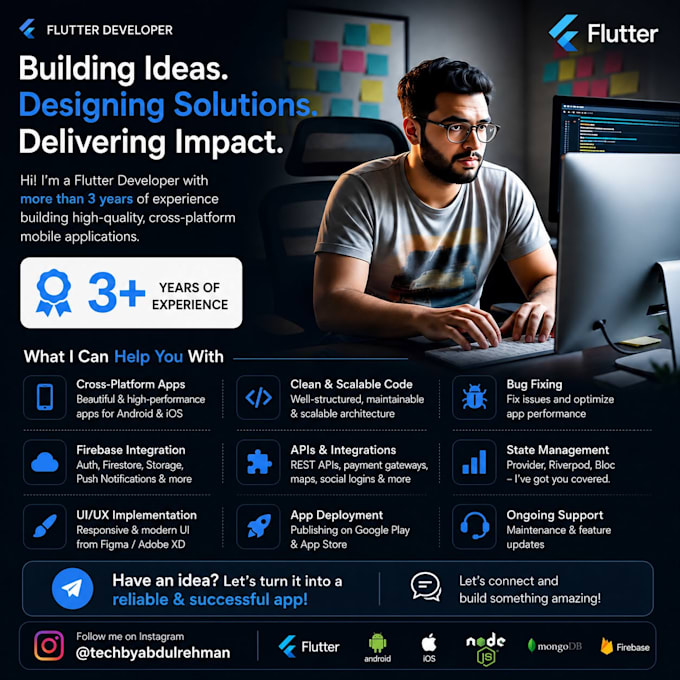 develop a mobile app for you