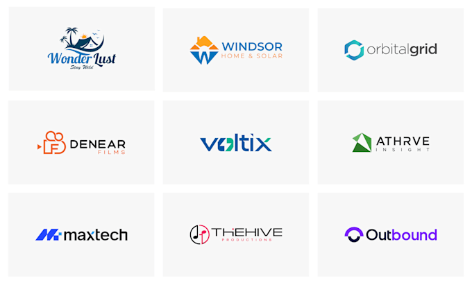create a professional minimalist logo design