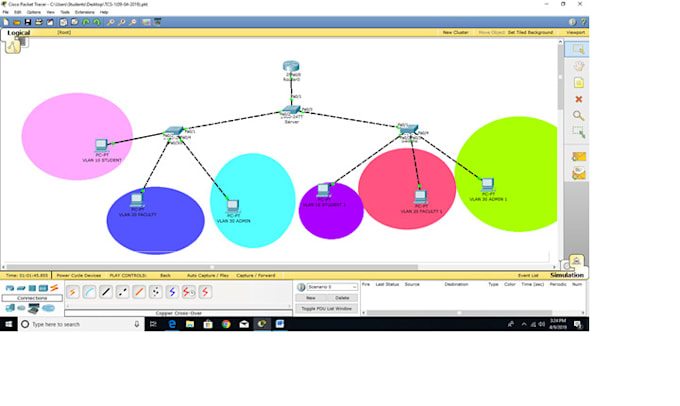 do cisco packet tracer projects