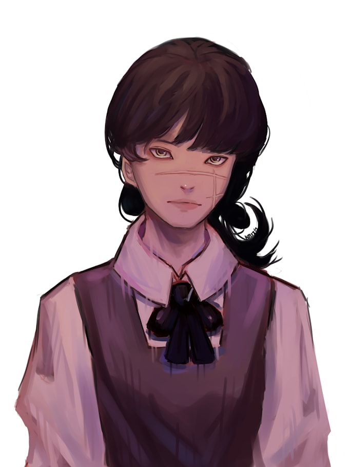 Do fan art illustration by Krizg_rh Fiverr