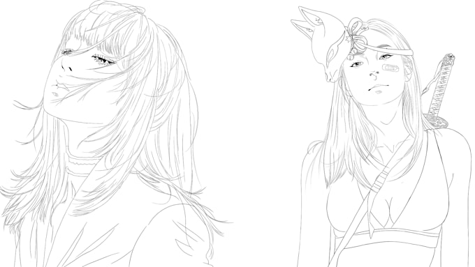 Draw black and white manga style nsfw or sfw by Tensaisora | Fiverr