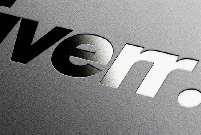replicate your logo design in elegant letterpress style
