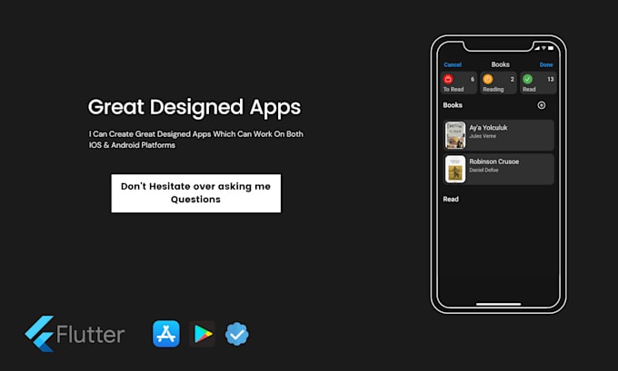 Create great designed full apps for both platforms by Foxq87 | Fiverr