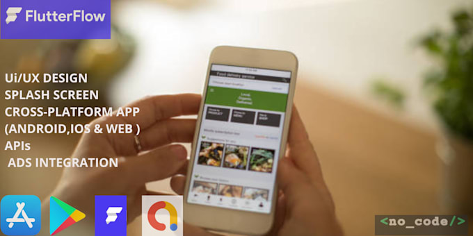 build restaurant, travel and ecommerce app using flutterflow