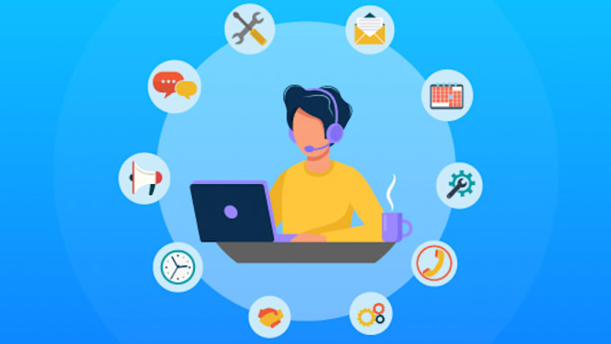 provide customer support via live chat support email and phone