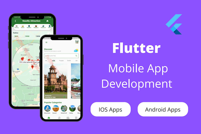 Design flutter ui, bespoke flutter design, figma to flutter by ...