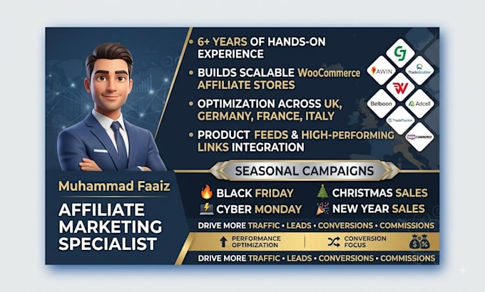 do website promotion affiliate link or product listing