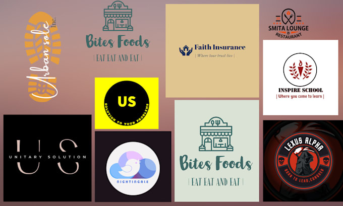 create elegant modern and bold logo designs