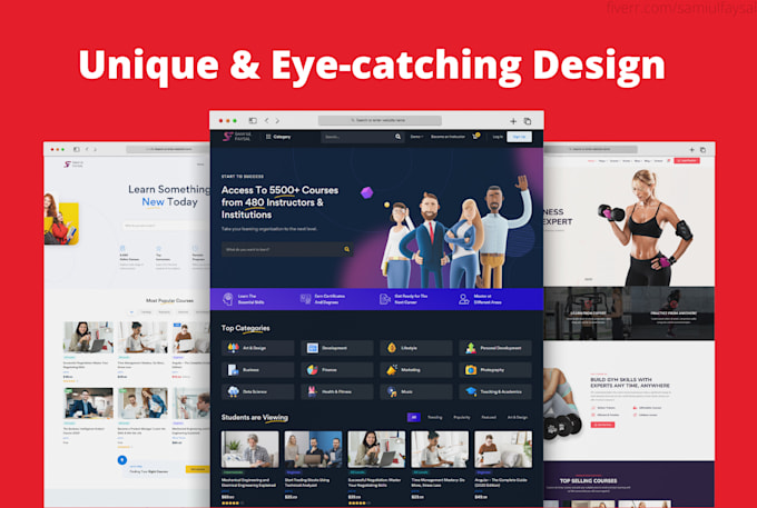 develop lms website with learndash, learnpress and tutor lms
