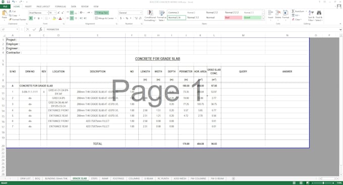 do construction material quantity takeoff and cost estimation