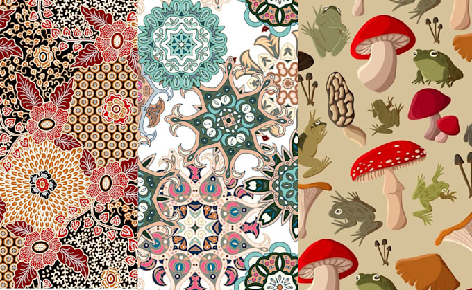 seamless patterns, textile design, fabric prints, fabric print design