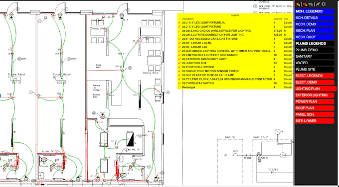 do mep mechanical, electrical plumbing material takeoff cost estimation projects