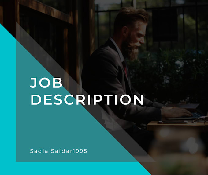 write detailed job description