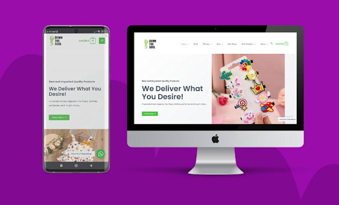 do website design on wordpress, shopify in 24hrs