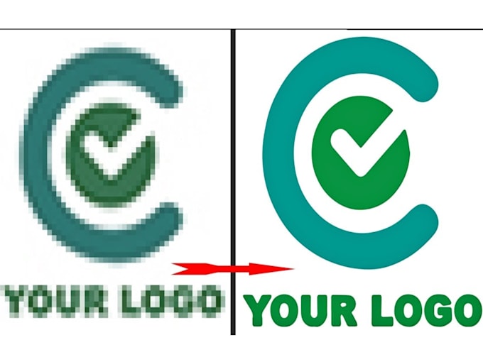 do manual vector tracing, convert logo or text to vector