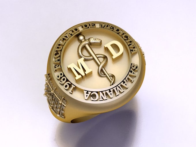 custom design any jewelry as a 3d cad model