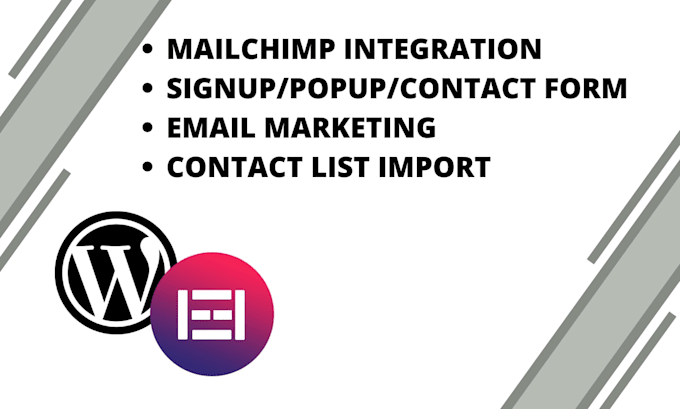 do wordpress popup or signup form or mailchimp popup and mailchimp integration