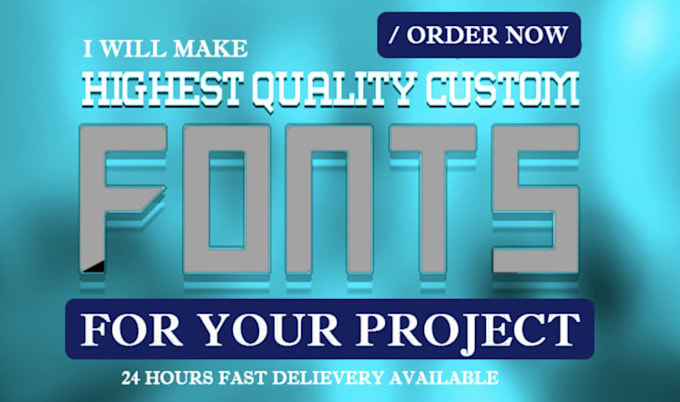 create custom fonts and handwriting typograpy in 2 hour