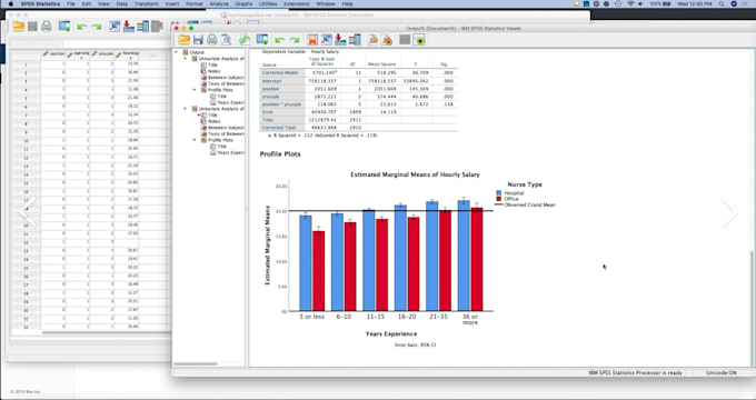 do statistical analysis using spss