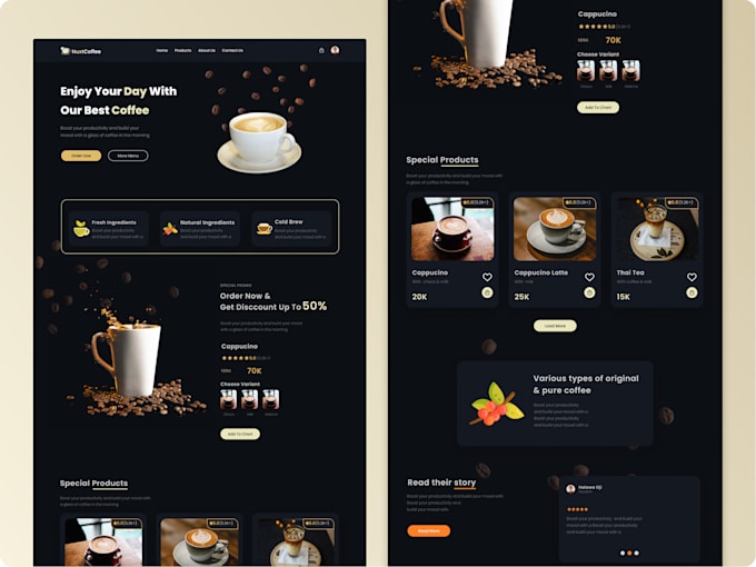 develop and redesign website with vue, vuetify, nuxt, next js