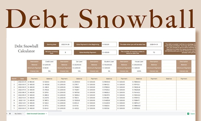 make etsy templates trackers invoices planers in spreadsheet