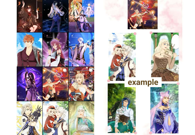 draw solo figure of you or your favorite character