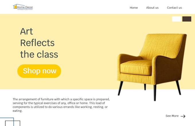 design figma landing page