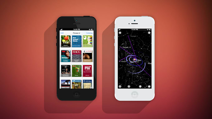 display your app on an iphone