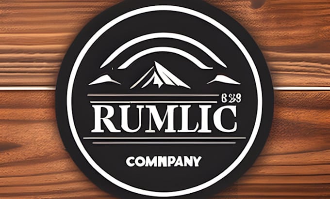 do authentic rustic logo design for your business