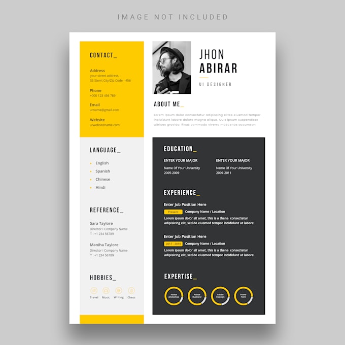 do professional resume design within 2 hrs