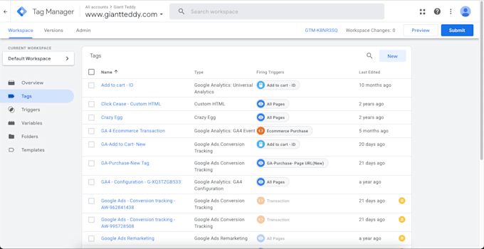 setup google analytics ga 4, advanced ecommerce tracking, GTM and funnel setup