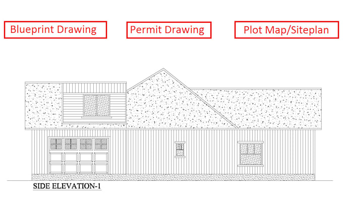 make permit drawing blueprint drawing plot map or site plan