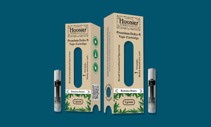 create pro cbd vape cartridges, eliquid packaging design