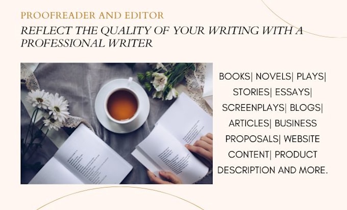 edit and proofread your english writing professionally
