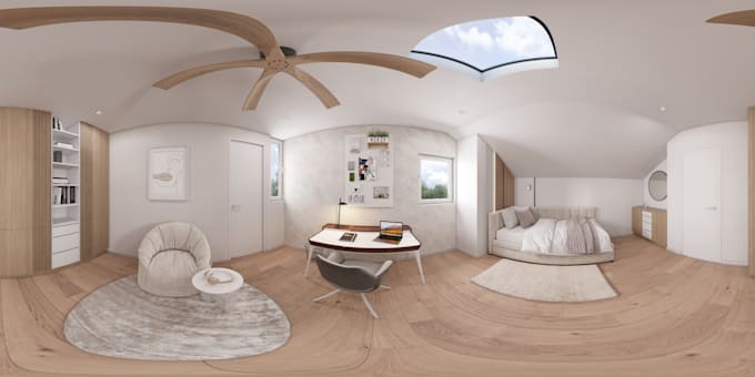 create virtual 360 tour for VR