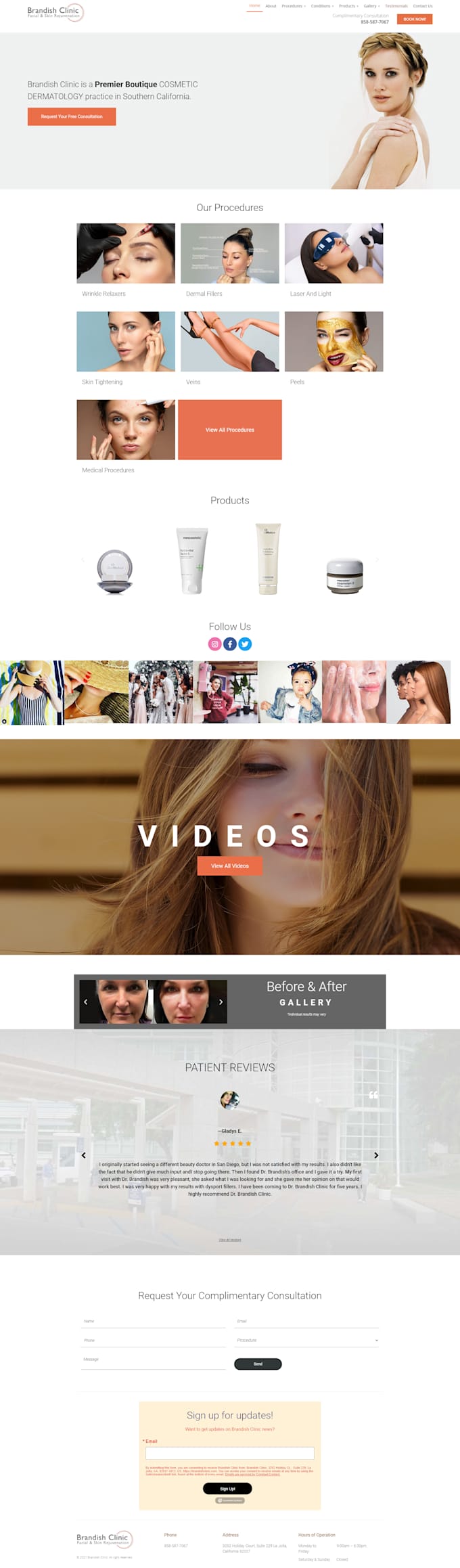 create wordpress website design and development
