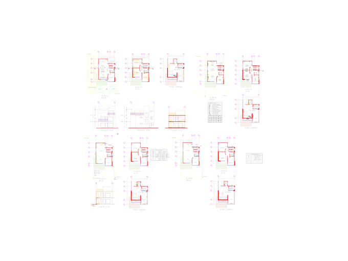 Draw 2d floor plans, layouts, sections and elevations