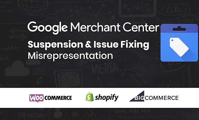 fix google merchant center suspension and misrepresentation issues and errors