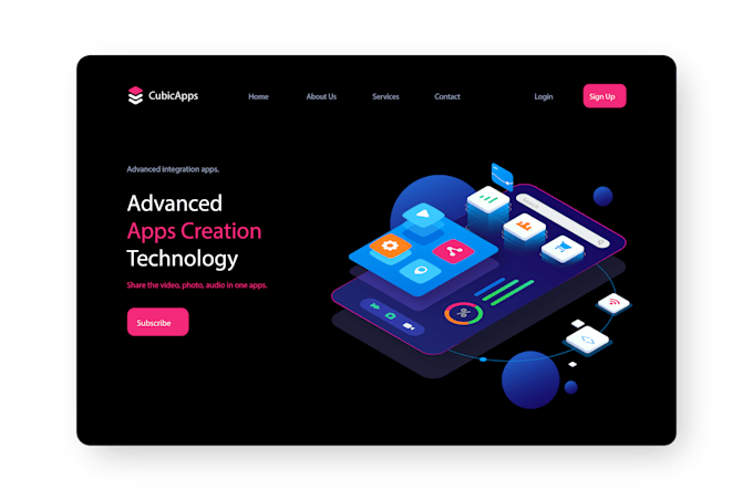 Do perfect ui website design, mobile app ui ux design and dashboard by ...
