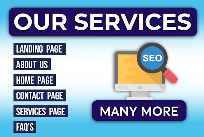 provide SEO website content and website copywriting