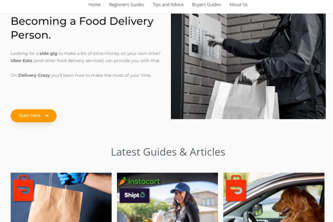 write an article and post it on a niche specific blog