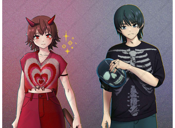 design your anime style character